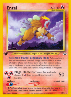 Entei card art