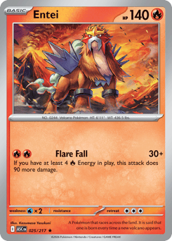 Entei card art