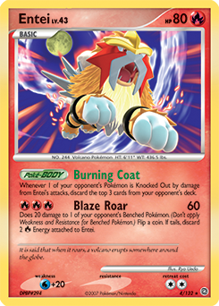 Entei card art