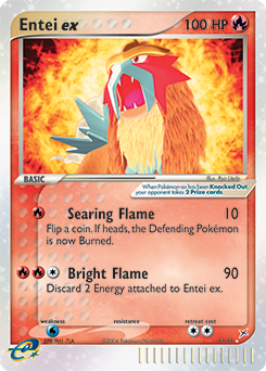 Entei ex card art