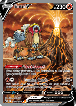 Entei V card art