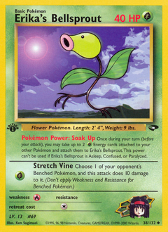 Erika's Bellsprout card art