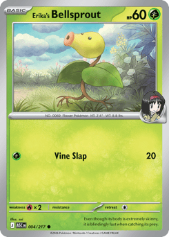 Erika's Bellsprout card art