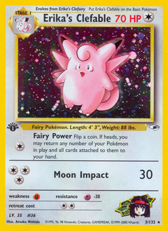 Erika's Clefable card art