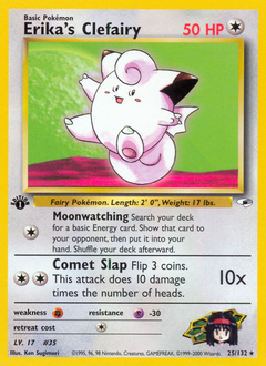 Erika's Clefairy card art