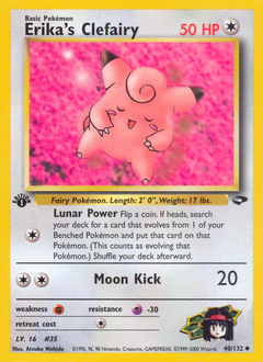 Erika's Clefairy card art