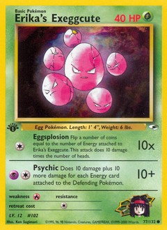 Erika's Exeggcute card art