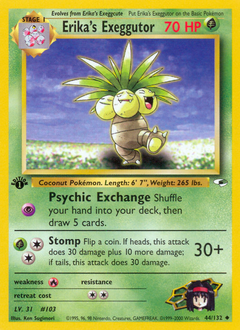 Erika's Exeggutor card art