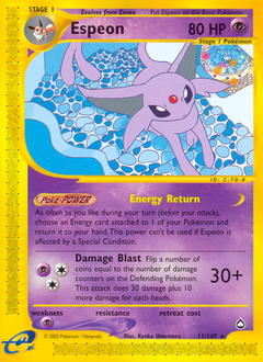 Espeon card art