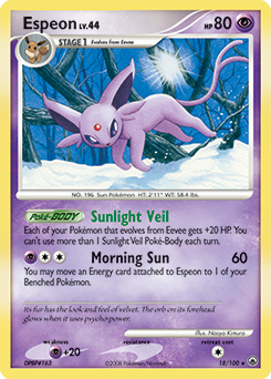 Espeon card art