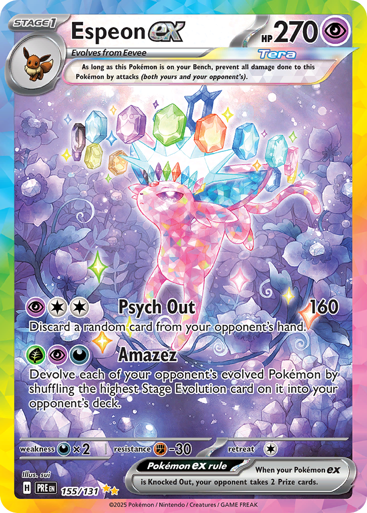 Espeon ex card art