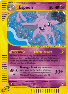Espeon card art