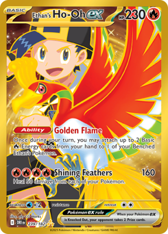 Ethan's Ho-Oh ex card art