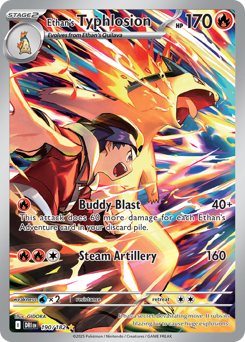 Ethan's Typhlosion card art