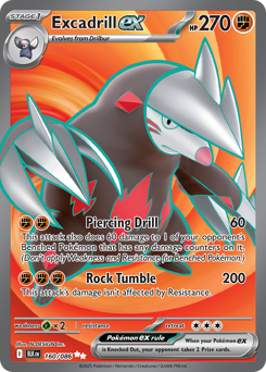 Excadrill ex card art