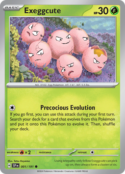 Exeggcute card art