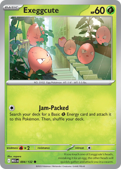 Exeggcute card art