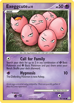 Exeggcute card art