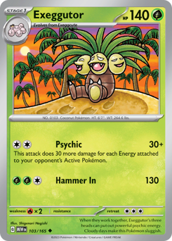 Exeggutor card art