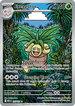 Exeggutor card art