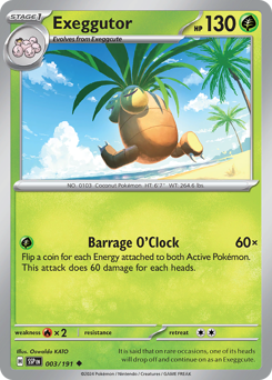 Exeggutor card art