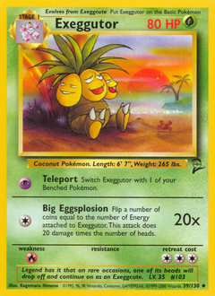 Exeggutor card art