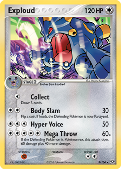 Exploud card art