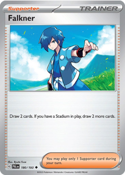 Falkner card art