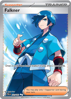 Falkner card art