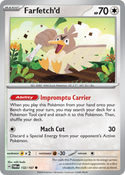 Farfetch'd card art