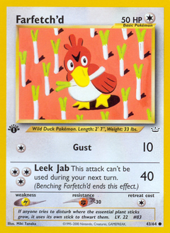 Farfetch'd card art