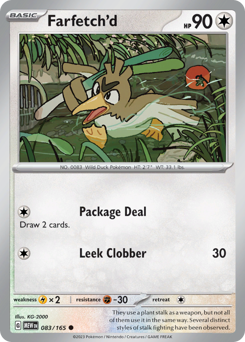Farfetch'd card art