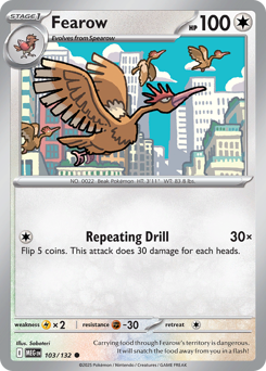Fearow card art
