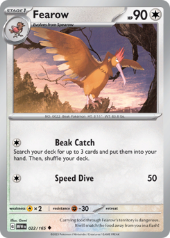 Fearow card art