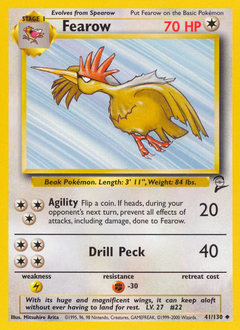 Fearow card art