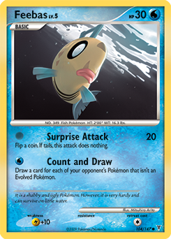 Feebas card art