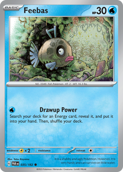 Feebas card art