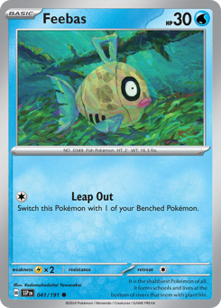 Feebas card art