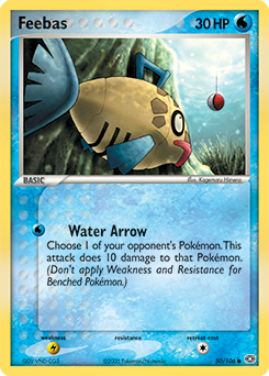 Feebas card art