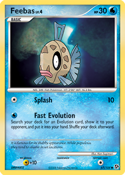 Feebas card art