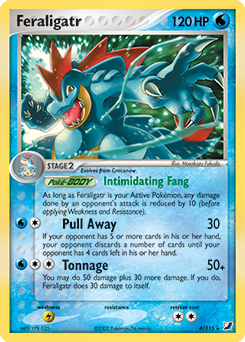 Feraligatr card art