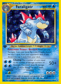 Feraligatr card art