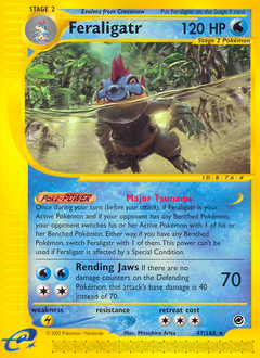 Feraligatr card art