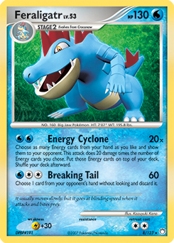 Feraligatr card art