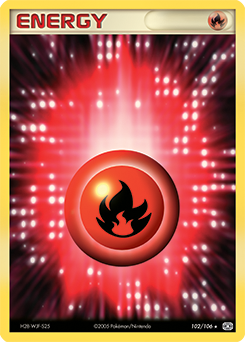 Fire Energy card art