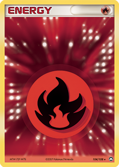 Fire Energy card art