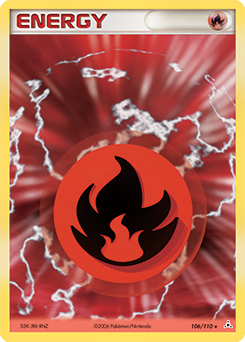 Fire Energy card art