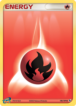 Fire Energy card art