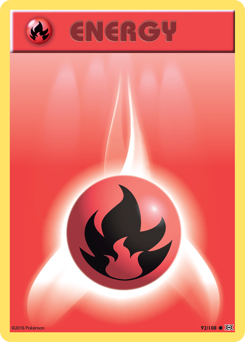 Fire Energy card art