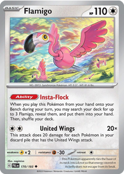 Flamigo card art